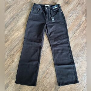 Abercrombie & Fitch size 28 black jeans NWT